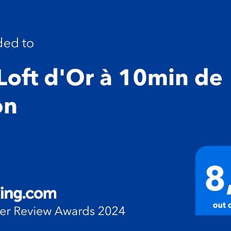 Le Loft D'Or A 10Min De Lyon Champagne-au-Mont-d'Or Exterior photo