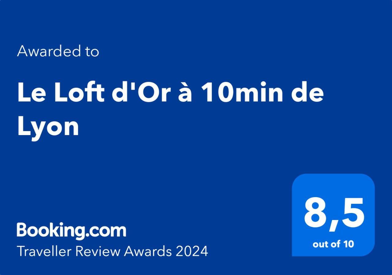 Le Loft D'Or A 10Min De Lyon Champagne-au-Mont-d'Or Exterior photo